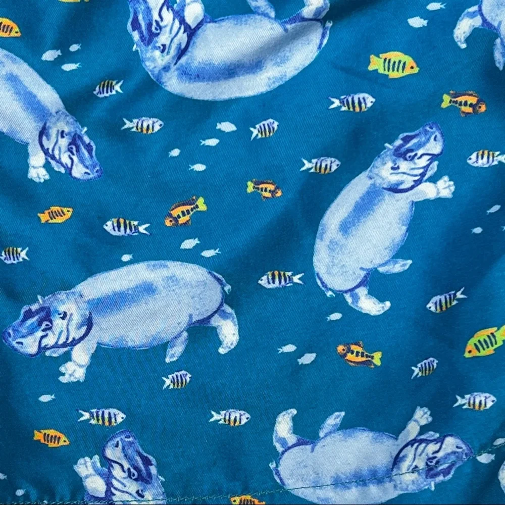 Sunuva Hippo Swim Trunks and‎ Rash Guard